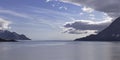 Entrance to Disenchantment Bay in Yakutat Bay in Alaska Royalty Free Stock Photo