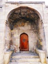 Entrance to Divankhana ,the old Parliamentary building of Shirvanshaks Palace Azerbaijan Baku city downtown sightseeing