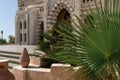 Entrance to El Mustafa Mosque in Sharm El Sheikh. Royalty Free Stock Photo