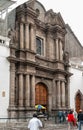 Entrance to El Sagrario Chapel, Quito, Ecuador