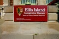 Entrance to Ellis Island