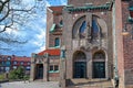 Entrance to Engelbrekts church in Stockholm, Sweden