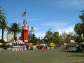 Entrance to the Fairgrounds, Los Angeles County Fair, Fairplex, Pomona, California Royalty Free Stock Photo