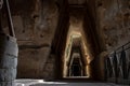 The entrance to the famous cave of the Cumaean Sibyl, the priestess of the oracle of Apollo.