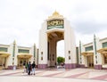 Entrance to the famous theme park, the Ramoji Filmcity, Hyderabad.