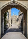 Entrance to famous Vorontsov Palace in Crimea