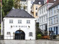 Entrance to the Floibanen cable car, Bergen, Norway