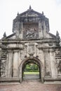 Entrance to Fort Santiago in the Intramuros, Manila, Philippines