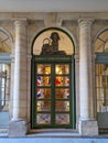 Entrance to the French Constitutional Council, Paris, France