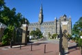 Entrance to Georgetown University Royalty Free Stock Photo