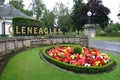 Entrance to Gleneagles golf course and hotel Royalty Free Stock Photo