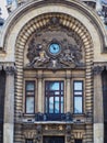 Entrance to Grand Bucharest Commercial Building, Romania Royalty Free Stock Photo