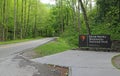 Entrance to Great Smoky Mountains NP Royalty Free Stock Photo