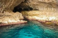 Grotto. Capri. Naples. Italy Royalty Free Stock Photo