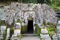 Entrance to Gua Gajah, Bali, Indonesia Royalty Free Stock Photo