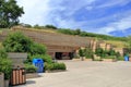 Entrance to Head Smashed in Buffalo Jump Interpretive Centre, UNESCO World Heritage Site, Alberta, Canada Royalty Free Stock Photo