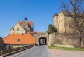 Entrance to the historic castle in Seeburg