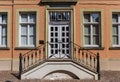 Entrance to a historic house in Warendorf Royalty Free Stock Photo