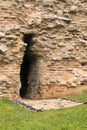 Entrance to the hobos habitation in the ruins of a Byzantine Palace