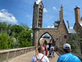 The entrance to the Hogsmeade at Wizarding World of Harry Potter