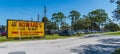 Entrance to Howard`s Flea Market, the largest in Citrus County - Homosassa, Florida, USA