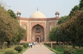 Entrance to Humayun Tomb - Delhi Royalty Free Stock Photo