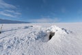 Entrance to ice cave