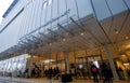 The entrance to the iconic Whitney Museum of American Art