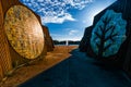 The entrance to Ilsan Lake Park Royalty Free Stock Photo