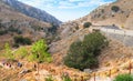 Entrance to Imbros gorge. Crete. Greece Royalty Free Stock Photo