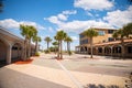 Entrance to Jacksonville Beach during Coronvirus Covid 19 closures