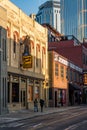 Entrance to Johnny Cash Museum and saloon in Nashville, Tennessee