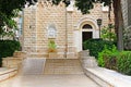 Entrance to Joseph Church in Nazareth, Israel Royalty Free Stock Photo