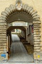 Entrance to Kapuzinerberg in Salzburg, Austria Royalty Free Stock Photo