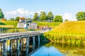 Entrance to the kastellet fortress in Copenhagen, Denmark