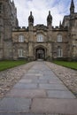 Entrance to King College in Aberdeen, UK