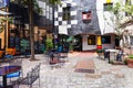 Entrance to Kunst Haus Wien (Hundertwasser museum)