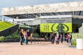 Entrance to La Brea Tar Pits Museum Royalty Free Stock Photo