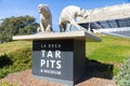 Entrance to La Brea Tar Pits