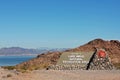 Entrance to Lake Mead National Recreation Area Royalty Free Stock Photo