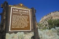 Entrance to Los Alamos, NM