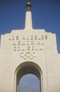 Entrance to Los Angeles Memorial Coliseum, Los Angeles, California