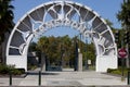 Entrance to Louis Armstrong Park Royalty Free Stock Photo