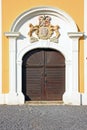 Entrance to the Lukavec Castle Royalty Free Stock Photo