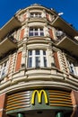 Entrance to MacDonalds restaurant in Gliwice