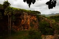 Entrance to the Makauwahi cave, Kauai Hawaii USA