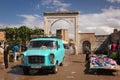 Entrance. Market square. Skoura. Morocco.