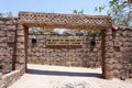 Entrance to Maze, labyrinth in Lost City, South Africa