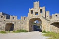 Entrance to medieval Old Town of Rhodes, Greece