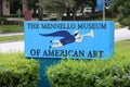 The entrance to the Mennello Museum of American Art